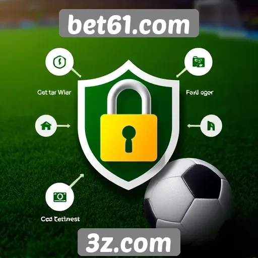 Recursos de segurança do site bet61