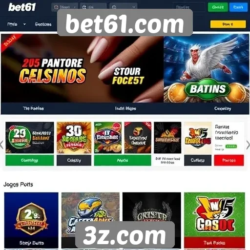 Análise das opções de jogos disponíveis no bet61.com