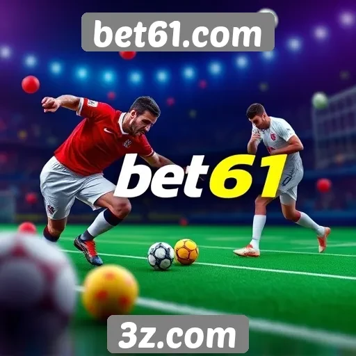 Oferta de jogos e apostas em bet61